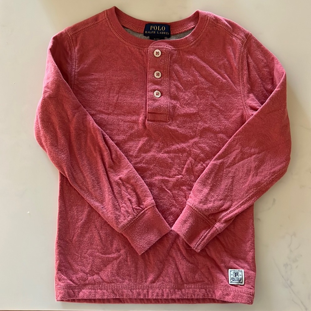 4T Polo Ralph Lauren long sleeve shirt, boys
